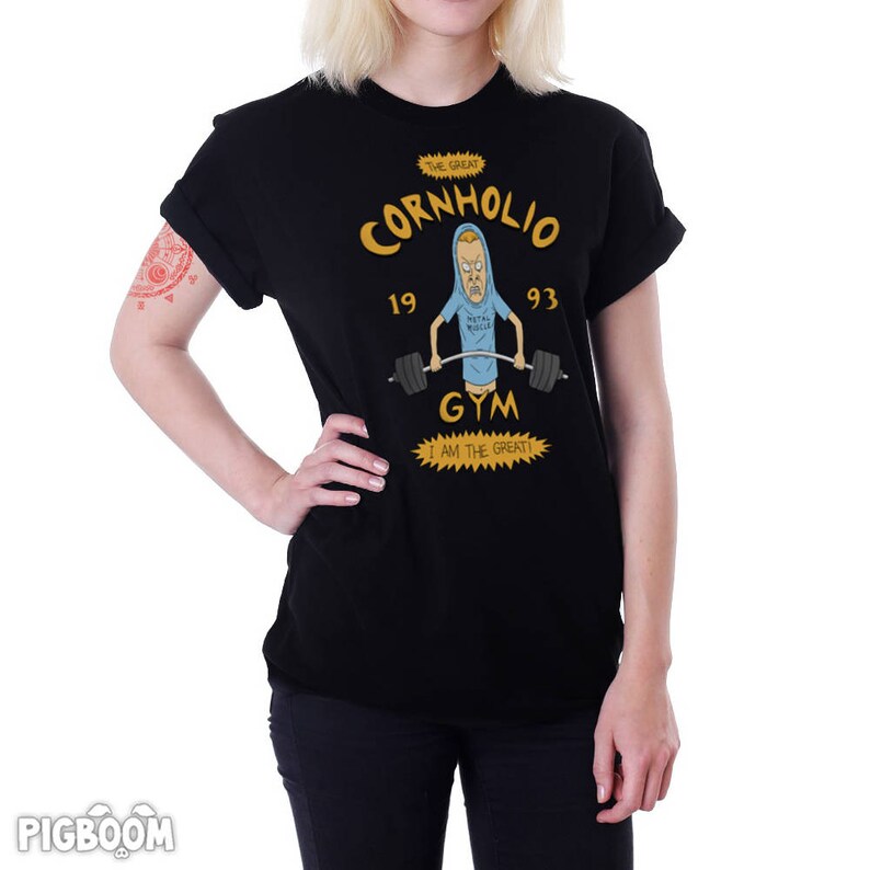 Cornholio's Gym The Great Cornholio Funny Workout Etsy