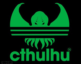 All Day I Dream About Cthulhu - Lovecraft Cthulhu | Athletic Sports | Logo Parody| Gym Workout| Horror Unisex T-Shirt