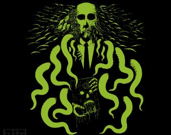 Horror Within - H.P. Lovecraft Cthulhu | Necronomicon | Monster Tentacles | Lovecraftian | Cosmic Horror Unisex T-Shirt