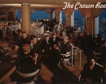 Vintage Crown Room Fairmont Hotel San Francisco Postcard Lot (800)