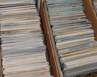 Large Lot of 800 Original Vintage Postcards 1940's-1960's Linen & Chrome