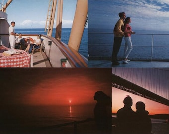 1000 Unused Postcards: Pacific Far East Line Cargo Liners, Ocean Views, Golden Gate Bridge
