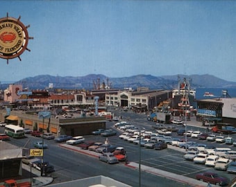 San Francisco, CA Lot of 1000 Unused Postcards: Fisherman's Wharf, California Vintage Postcard