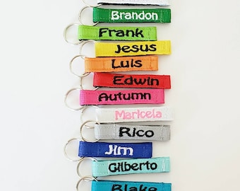 Personalized Zipper Pulls, Pick a Color, Mini 3/8", Coat/Jacket/Bookbag/Lunch Box, IDTags, Made to Order