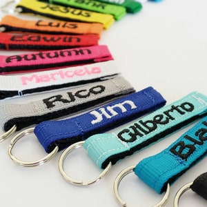 Personalized Zipper Pulls, Pick a Color, Mini 3/8, Coat/Jacket/Bookbag/Lunch Box, IDTags, Made to Order image 6