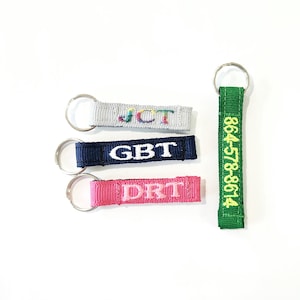 Personalized Zipper Pulls, Pick a Color, Mini 3/8, Coat/Jacket/Bookbag/Lunch Box, IDTags, Made to Order image 4