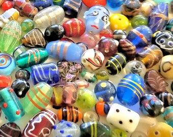 large glass beads for sale