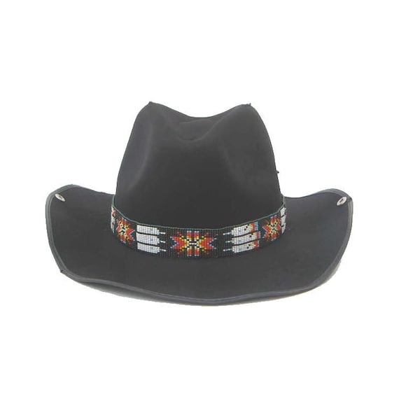Beaded Cowboy Hatband or Ladies Beaded Belt