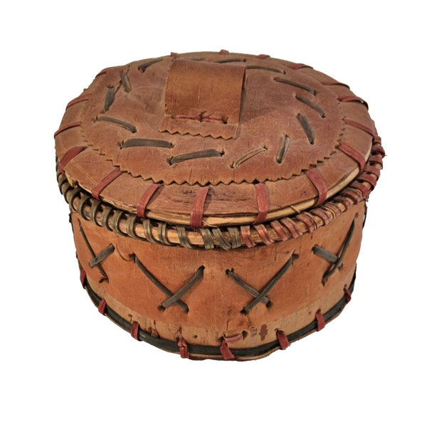 Birch Bark Baskets Etsy