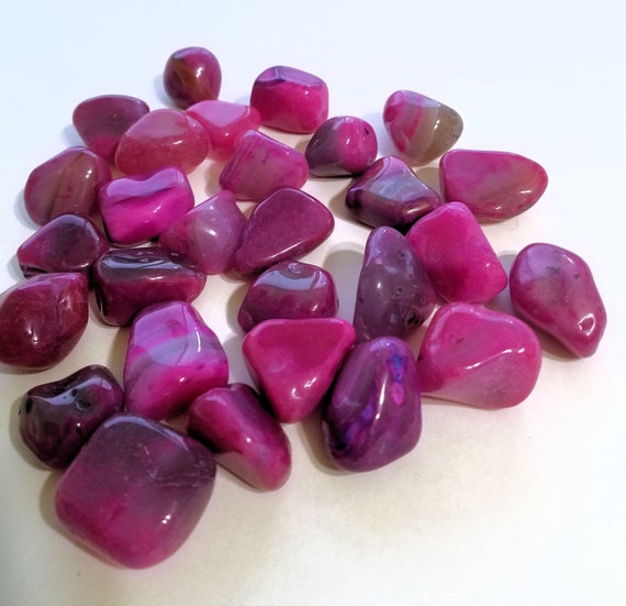 Pink cheap agate rock