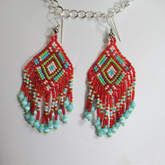 Etsy seed sale bead earrings
