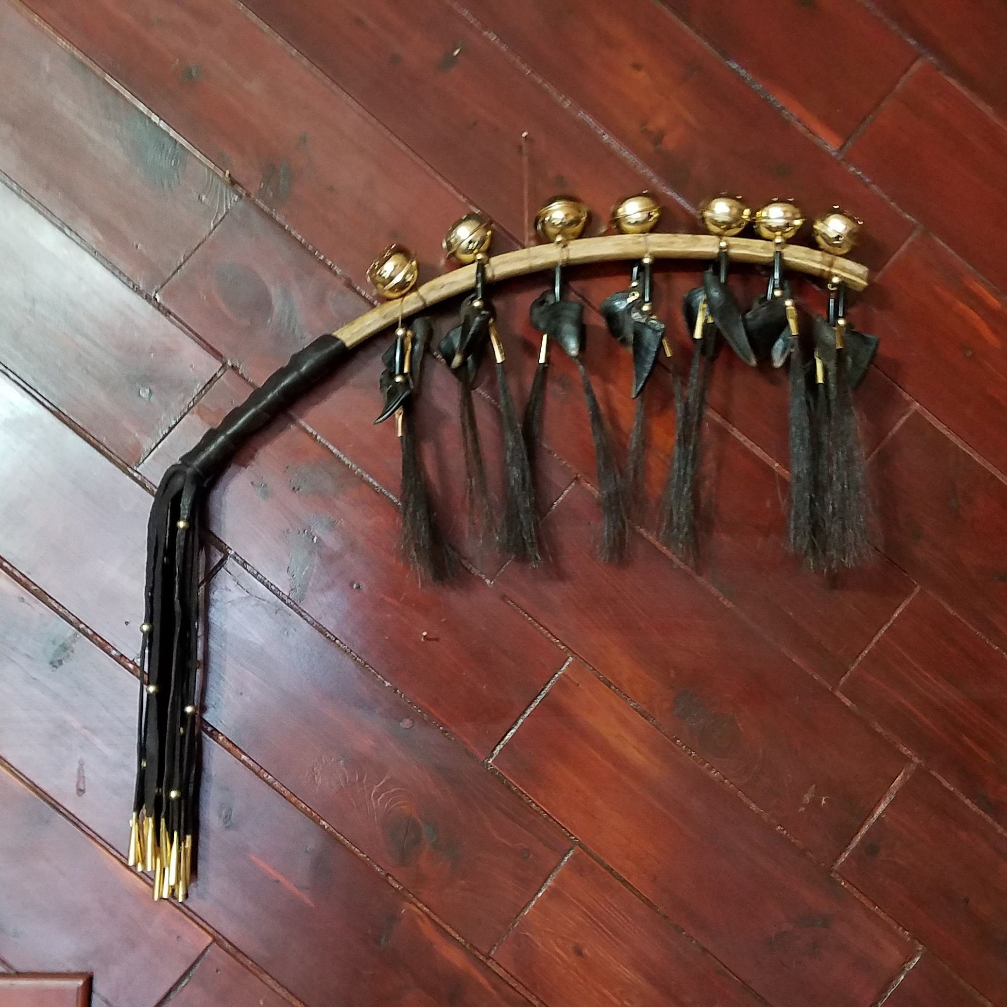 Buffalo Rib Deer Hoof Rattle Native American style rattle | Etsy