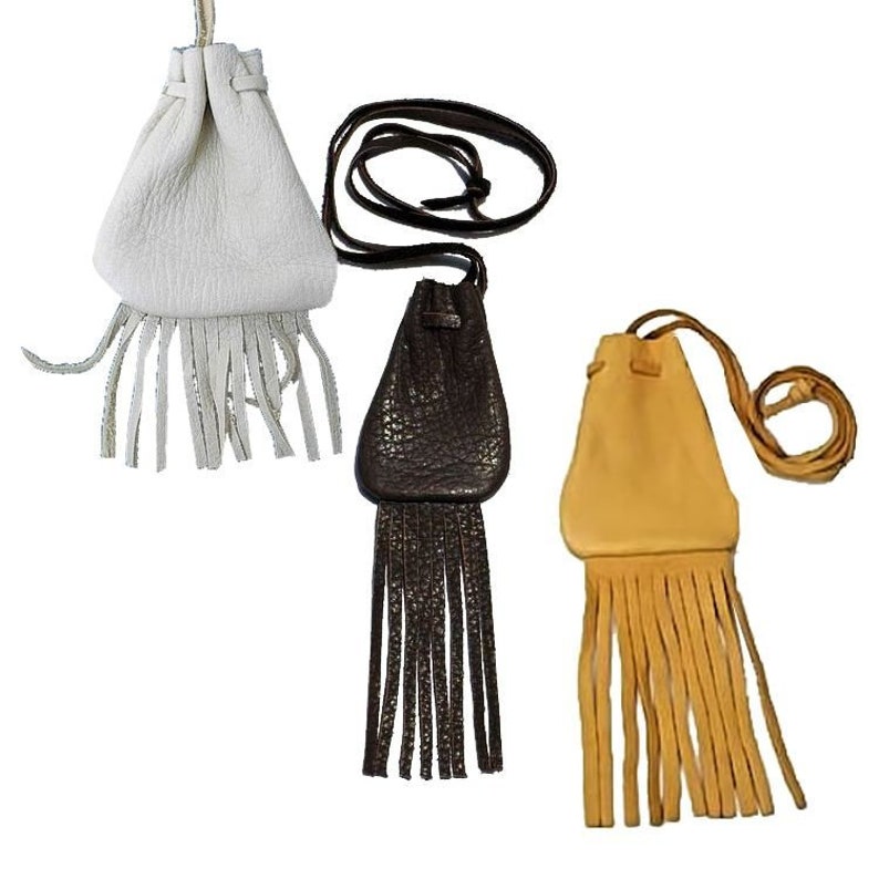Bulk Pricing10 Fringed Medicine Bags 3x3.75deerskin Leather Etsy