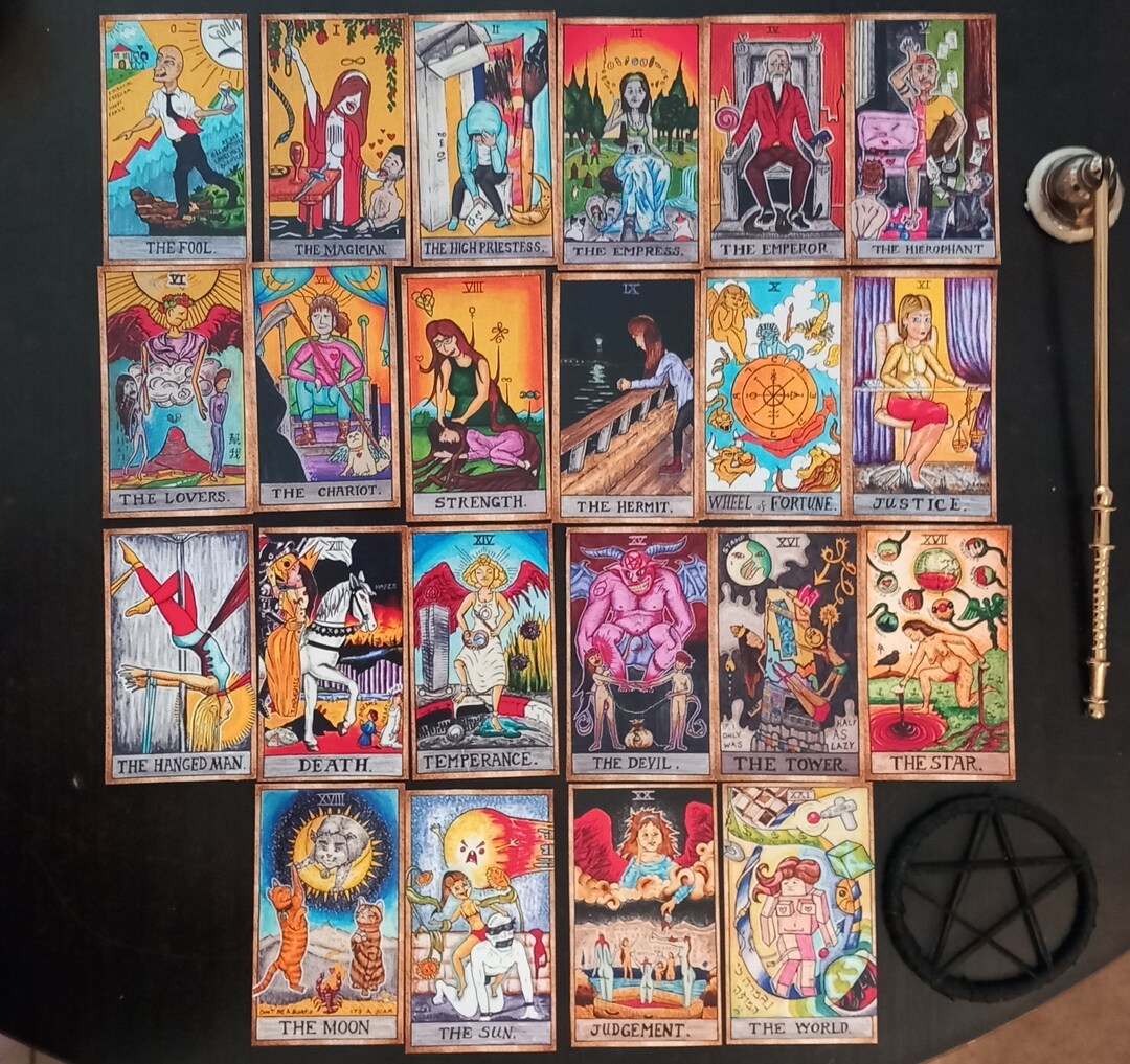 Tarot Cards Major Arcana - Etsy