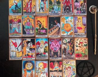 tarot cards - major arcana