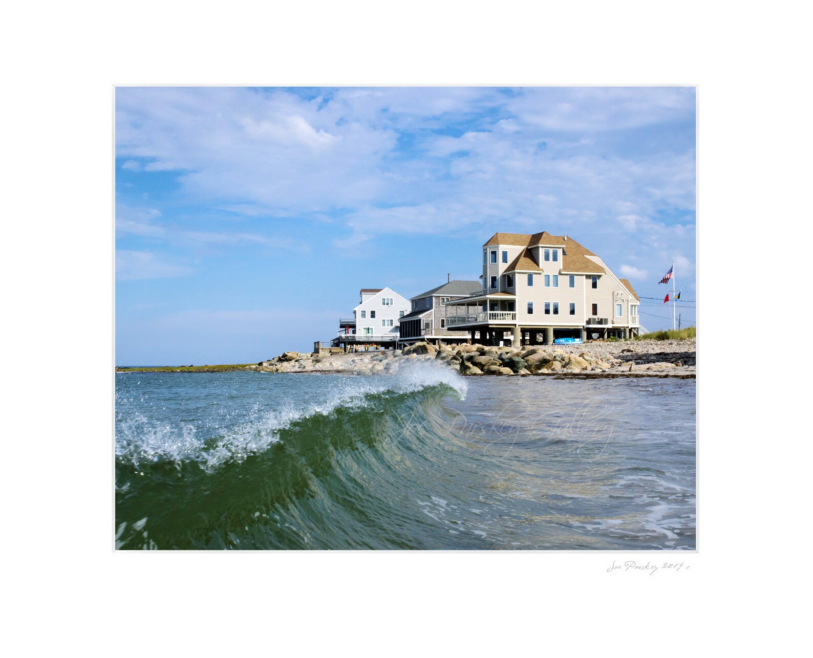 In the Water at Egypt Beach, Scituate, Massachusetts, Beach Photography