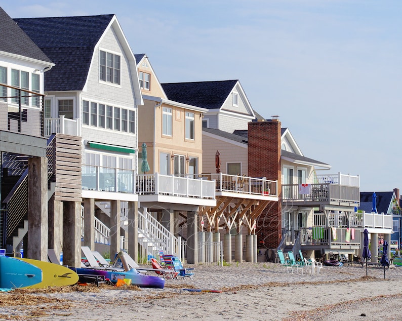 Beach Houses, Milford, Connecticut, Silver Sands Beach, Long Island