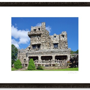 Gillette Castle, East Haddam, Connecticut, old stone buildings, ct photos, castles, New England, unusual buildings, archival print, signed image 3