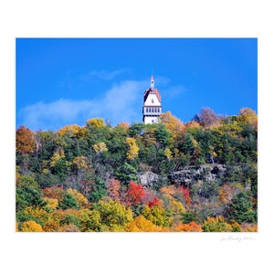 Autumn Beauty, Talcott Avon Mountain, Heublein Tower, Simsbury, CT, fine art photo, home decor, wall art, archival print, by Joe Parskey image 2