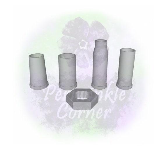 Jinx Hair Accessories 3D Model Jinx Arcane Etsy