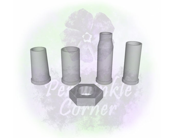 Jinx Hair Accessories 3D Model Jinx Arcane Etsy