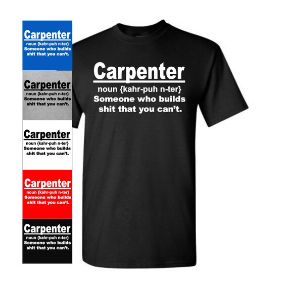funny carpenter shirts