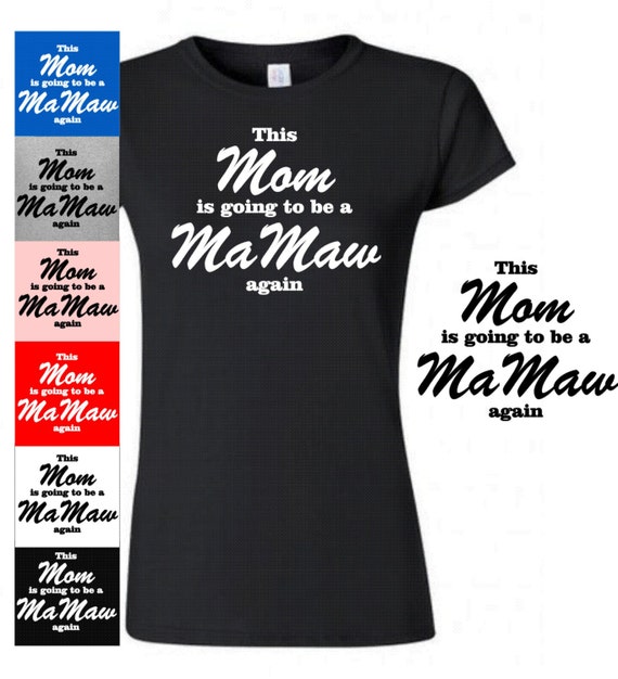 personalized mamaw shirts