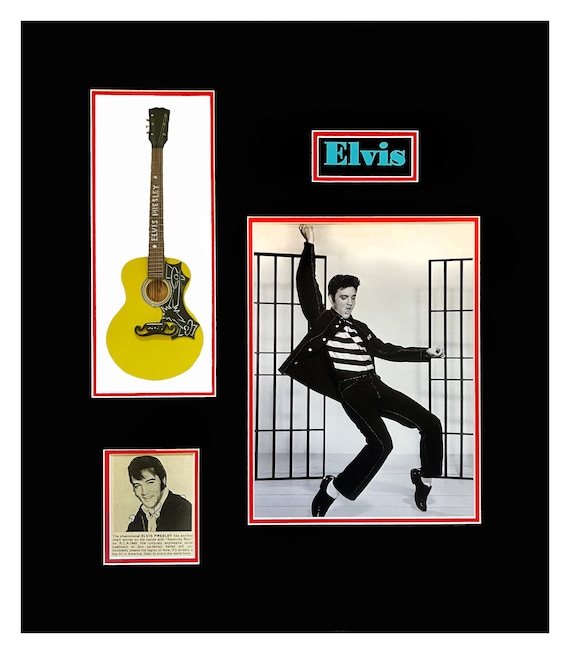 Elvis Presley Autograph Museum Framed Ready to Display