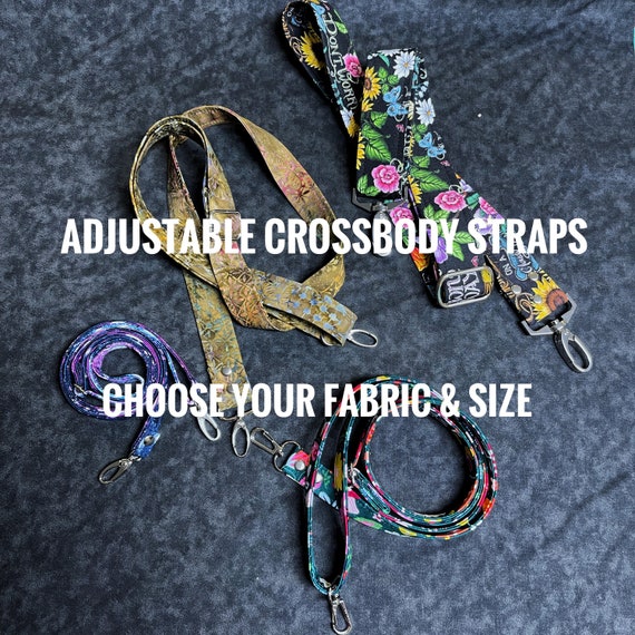 Crossbody Strap for Your Purse, Choose Your Fabric, Width & Length, Replacement  Shoulder Strap, Make Your Wallet Into a Cross Body Handbag 