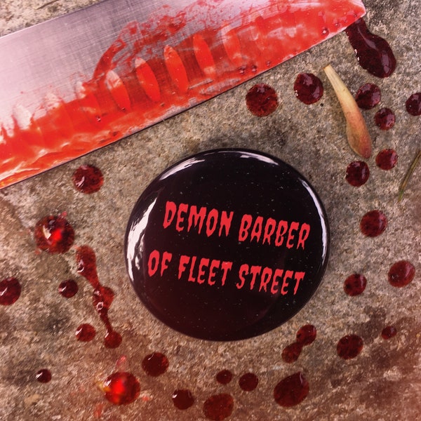 Sweeney Todd inspiré Pin