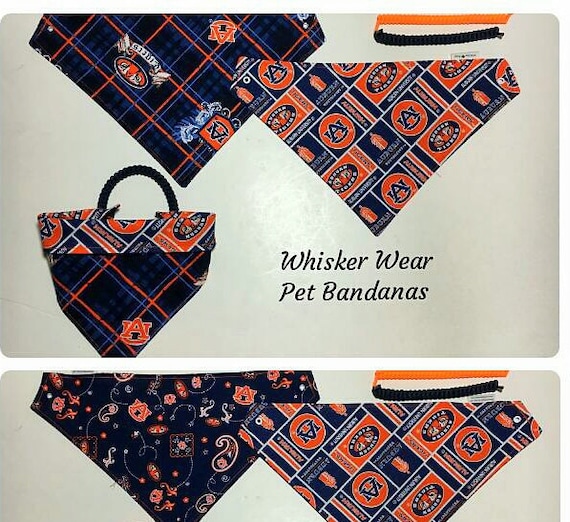 Auburn dog bandana sales