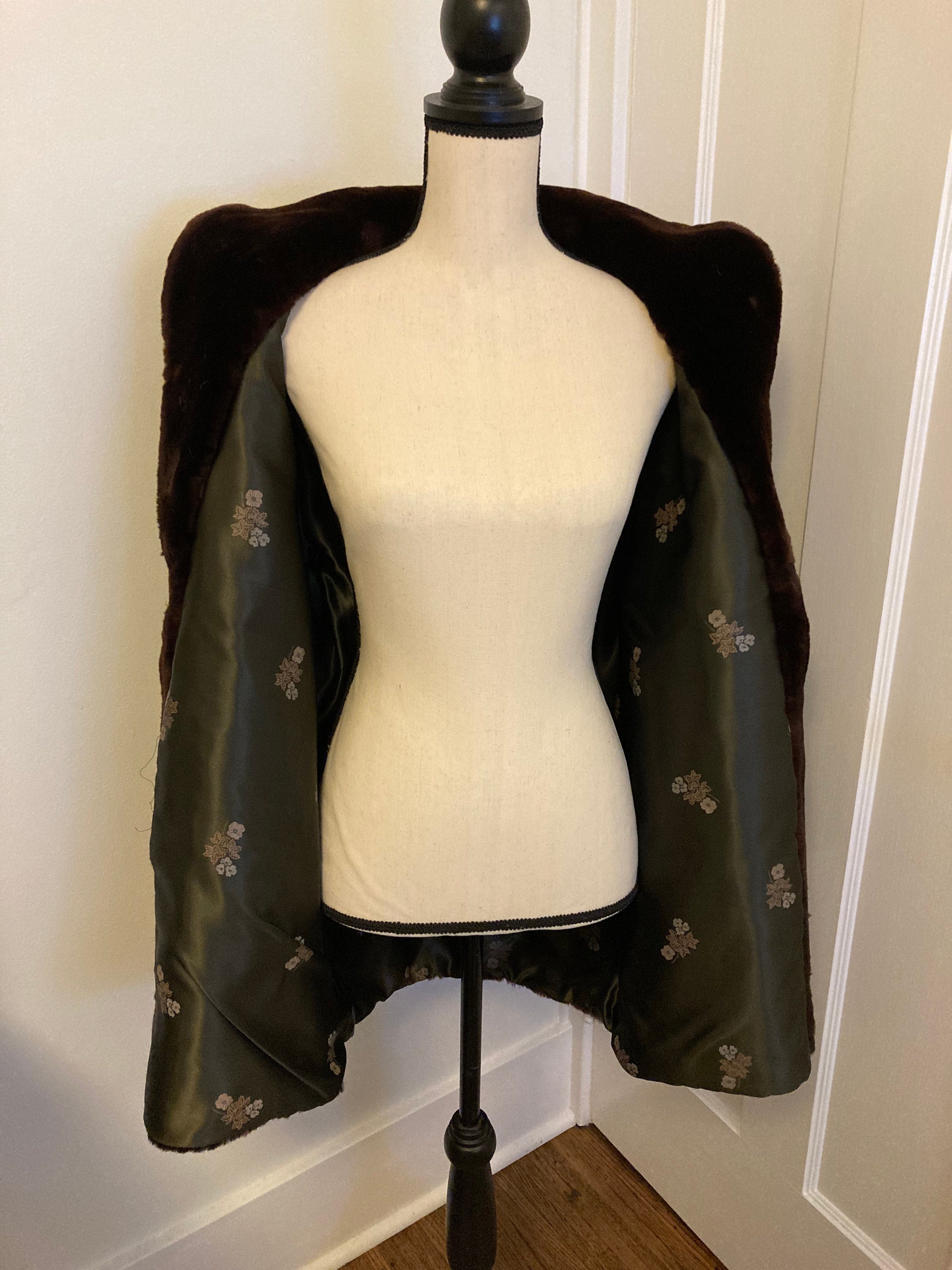 Mouton Fur Coat - Etsy