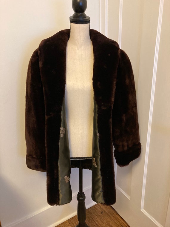 Women's lamb shearling coat beige fur coats for sale Ada | D