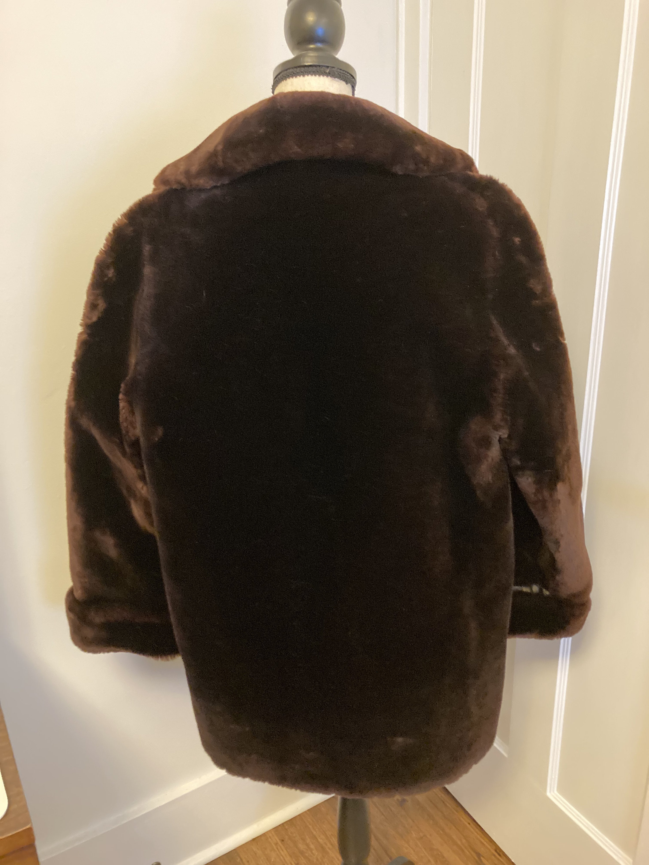 Mouton Fur Coat - Etsy