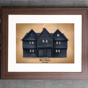 Salem Witch House Art Print