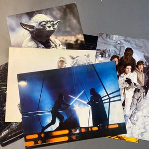 The Empire Strikes Back Vintage Print Set // 1980s Authentic Star Wars Photographs