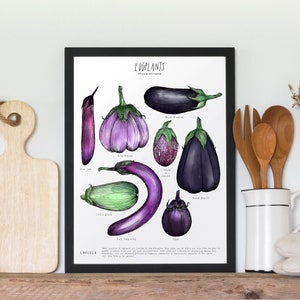 Heirloom Eggplant Print white cardstock image 4