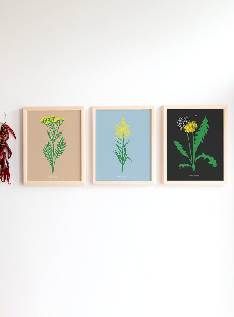 Print Trio The good bad weeds image 1