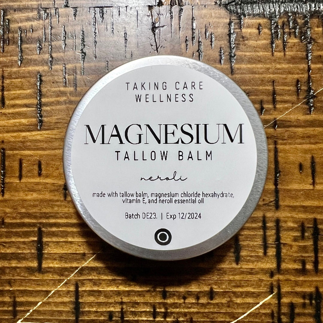 Magnesium Tallow Balm Etsy