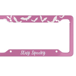 Bat Lcense Plate Frame Goth Car Accessores Goth Car Decor Pastel Goth Decor Wtchcraft Wtchy - View #10