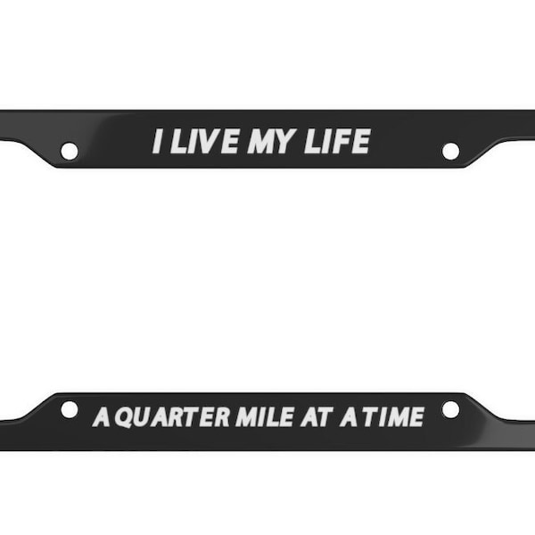 License Plate Frame Fast and Furious Paul Walker Vin Diesel Custom License Plate Frame Custom JDM Car Accessories Car Accessories for Men