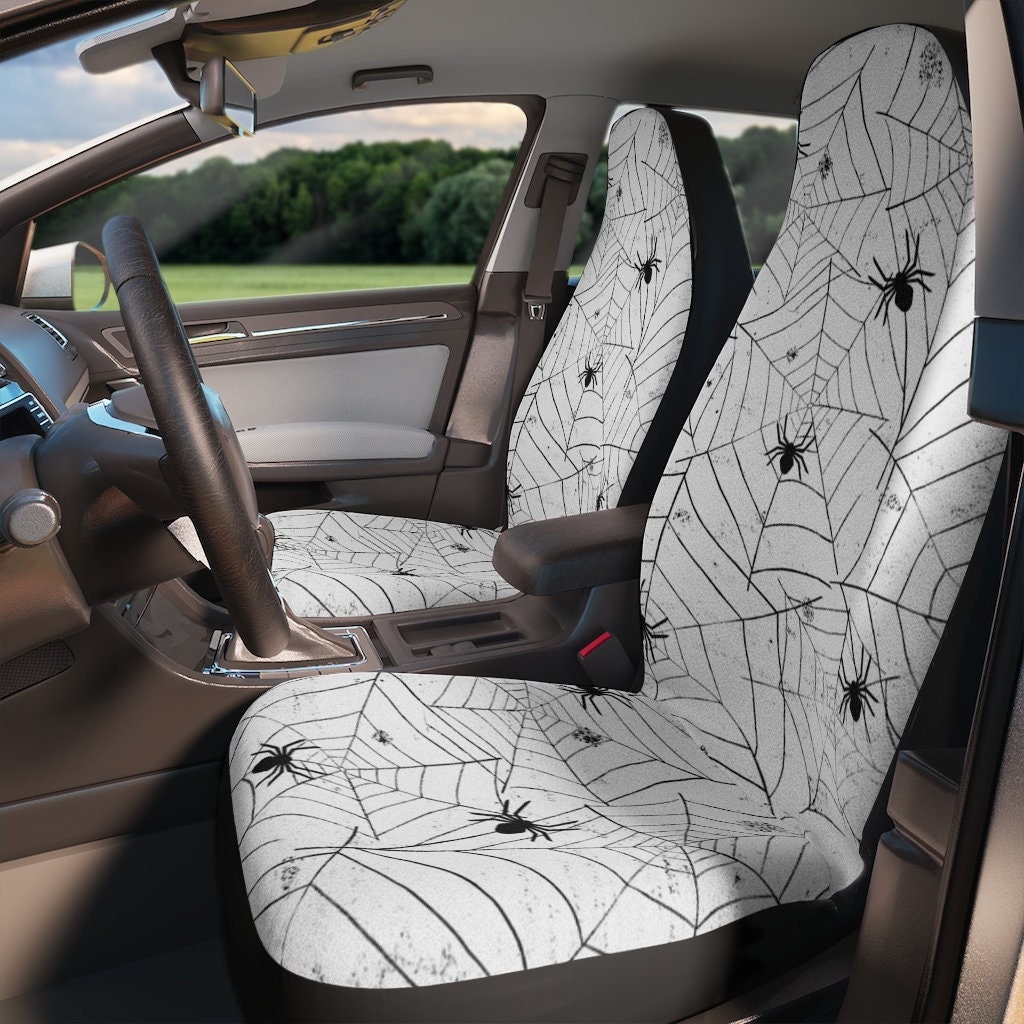 Spider Car Seat Covers, Car Gift For Men