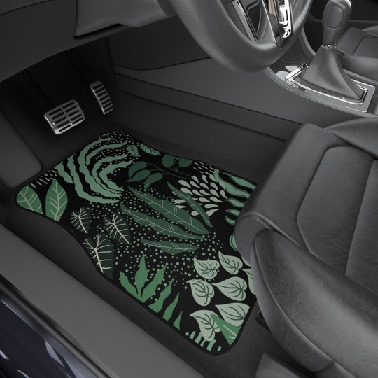 Disover Floral Car Floor Mats, Jungle Floor Mats Floral Car accessories