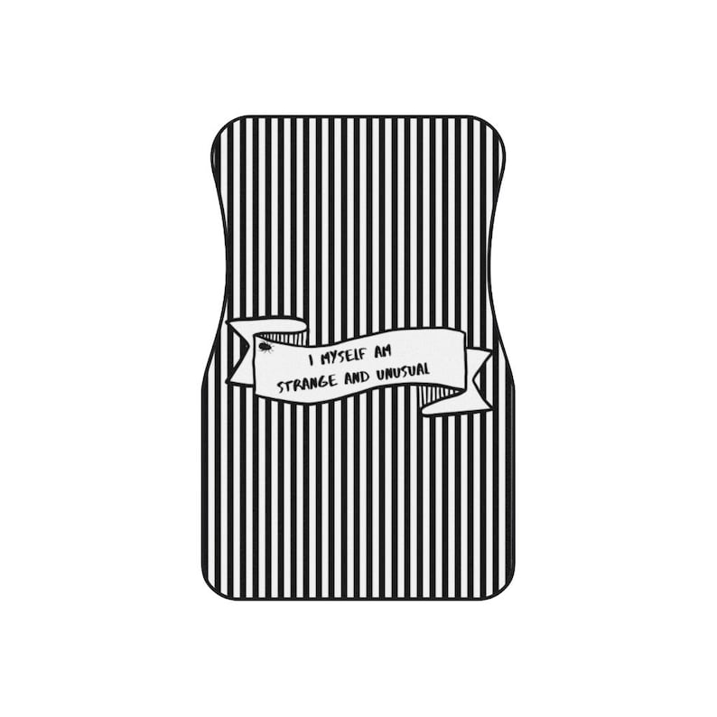 Beetlejuice Goth Car Accessories Car Floor Mats Car Interior Etsy