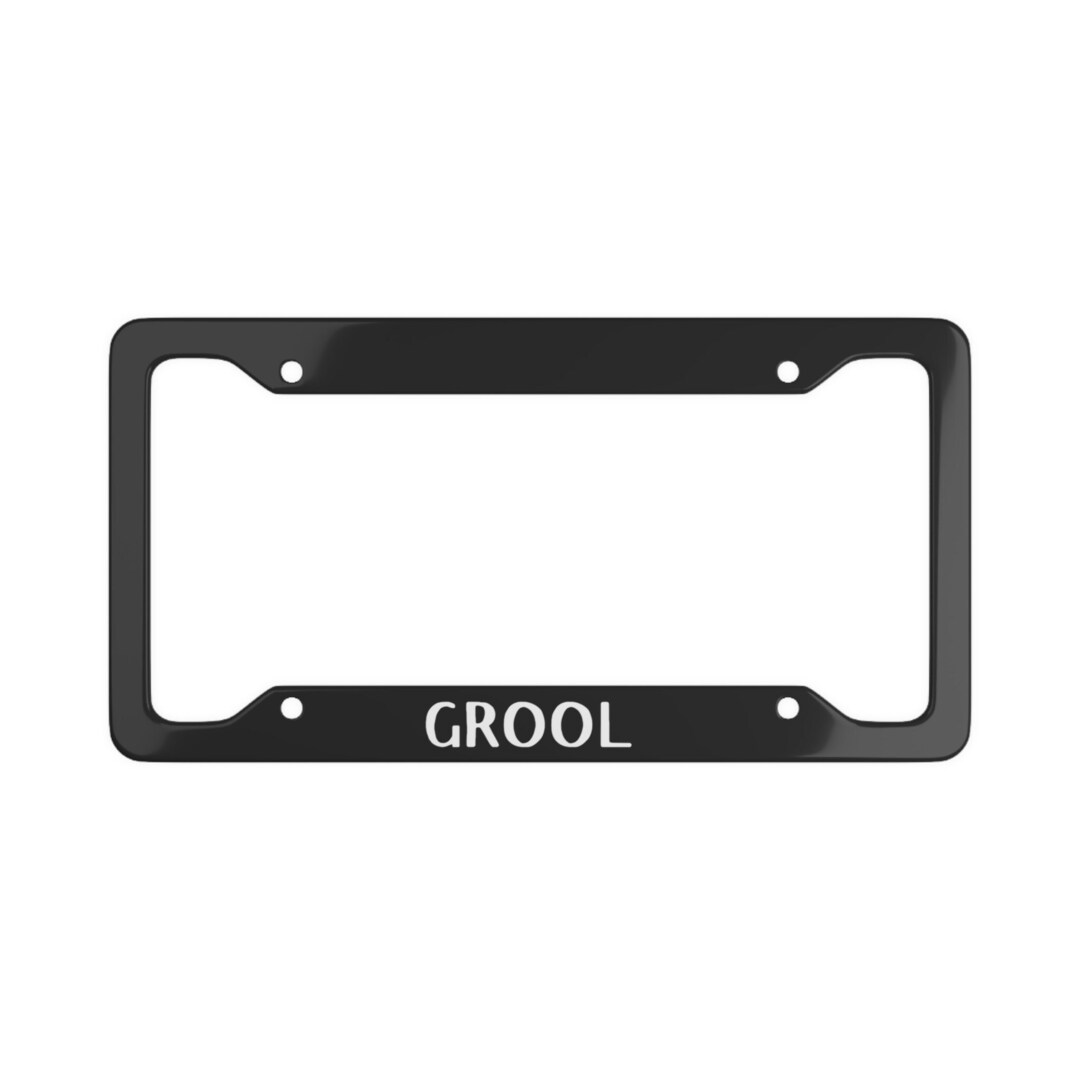 Grool Mean Girls Gift Pink License Plate Frame Custom Car Accessories