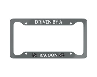 Funny Nurse License Plate Frame – 'Be Nice To Me I Might Be Your Nurse Someday', Black Aluminum