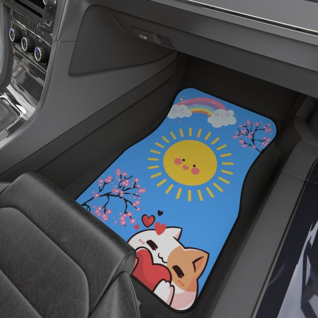 Car Mats Kawaii Car Decor Kawaii Car Accesories Kawaii Car Floor Mats
