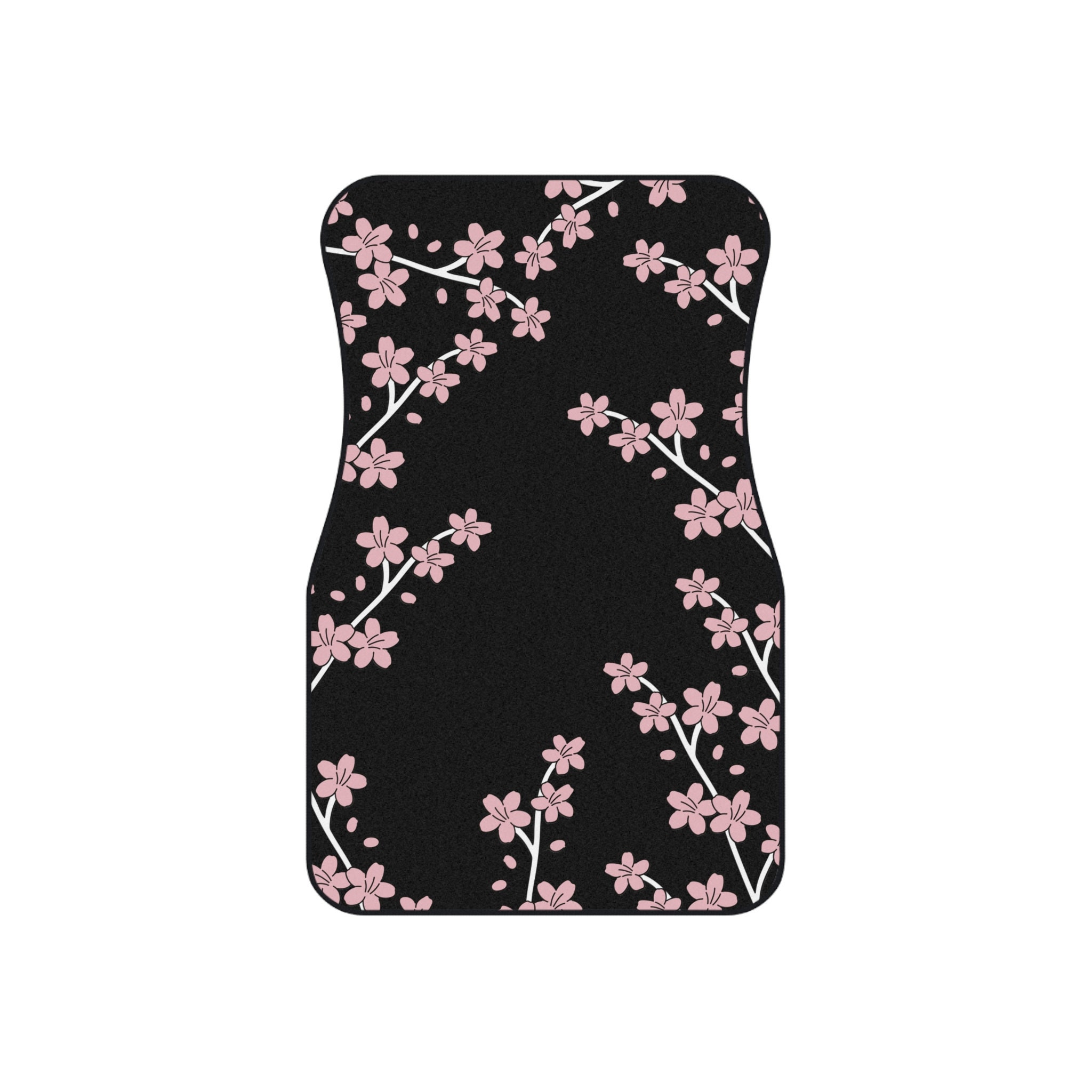 Flower Floor Mat Pink 2枚 Amazon.com: Drydiet 2 Pcs Rose Flowers Bathroom Rugs Set
