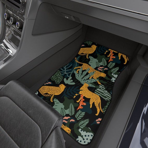 Cheetah cheap car mats