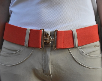 Red Equestrian Belt
